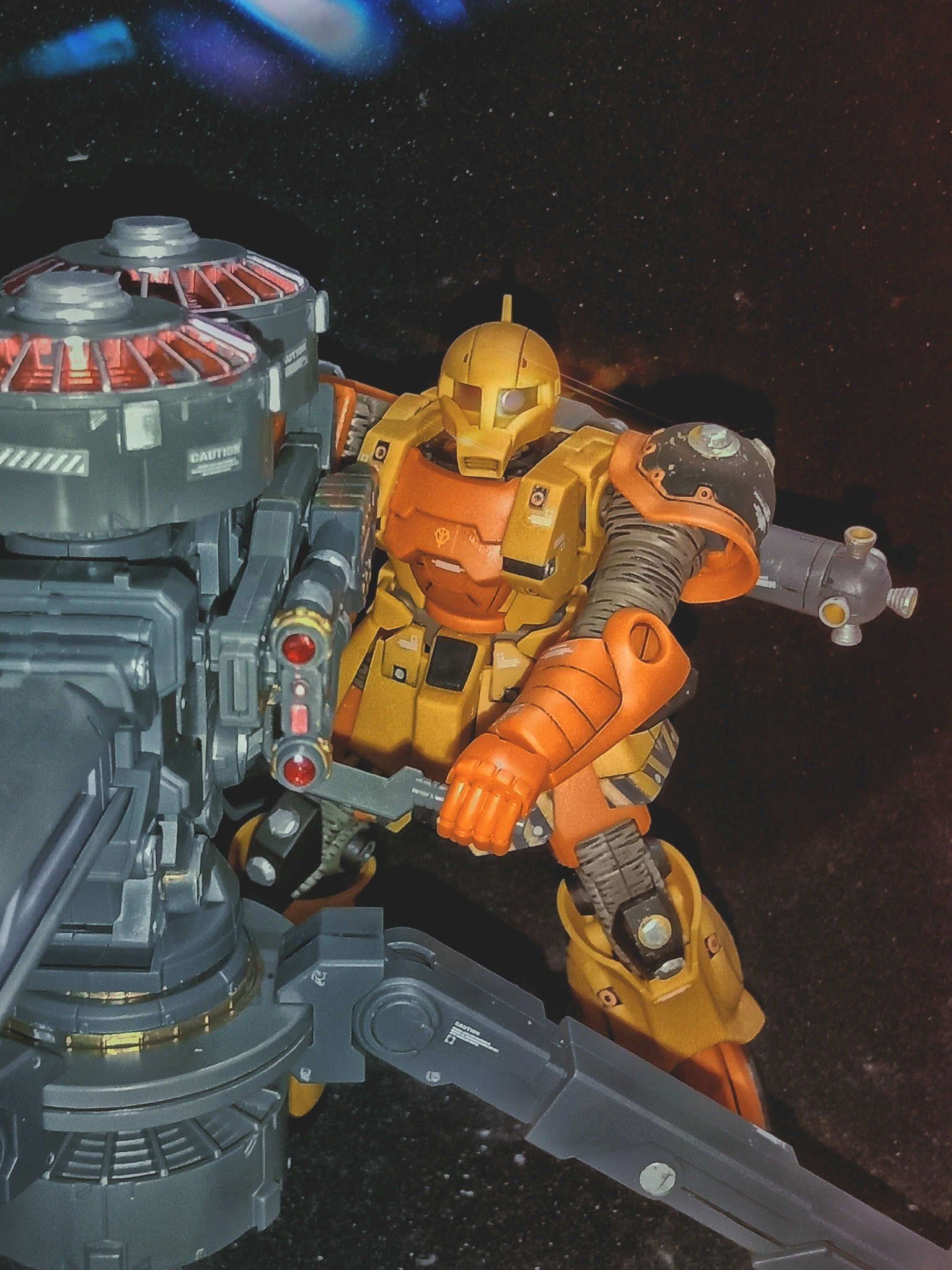 为了热爱的(旧)扎古1,还原场景.