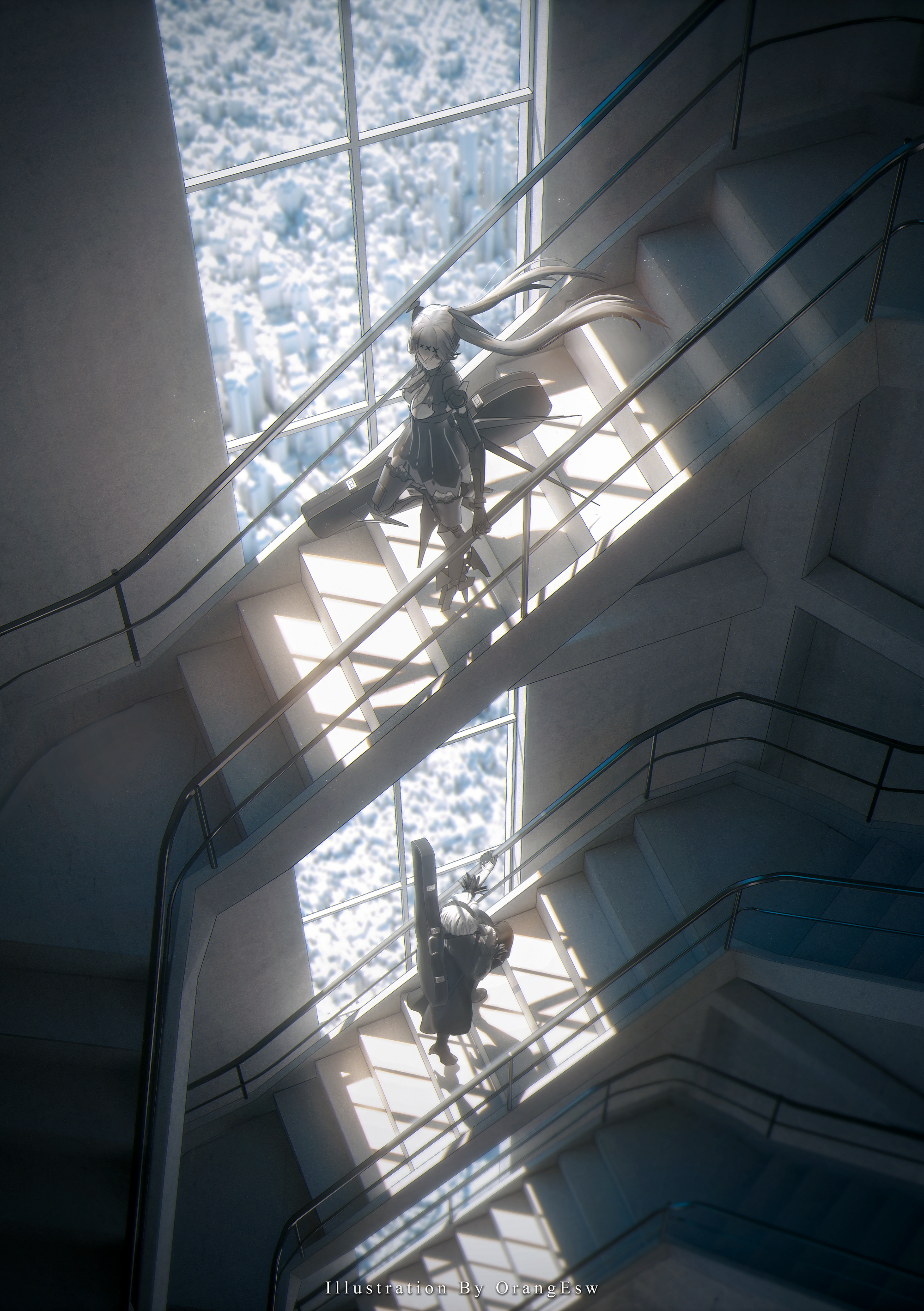 战双帕弥什比战双精选背景插画