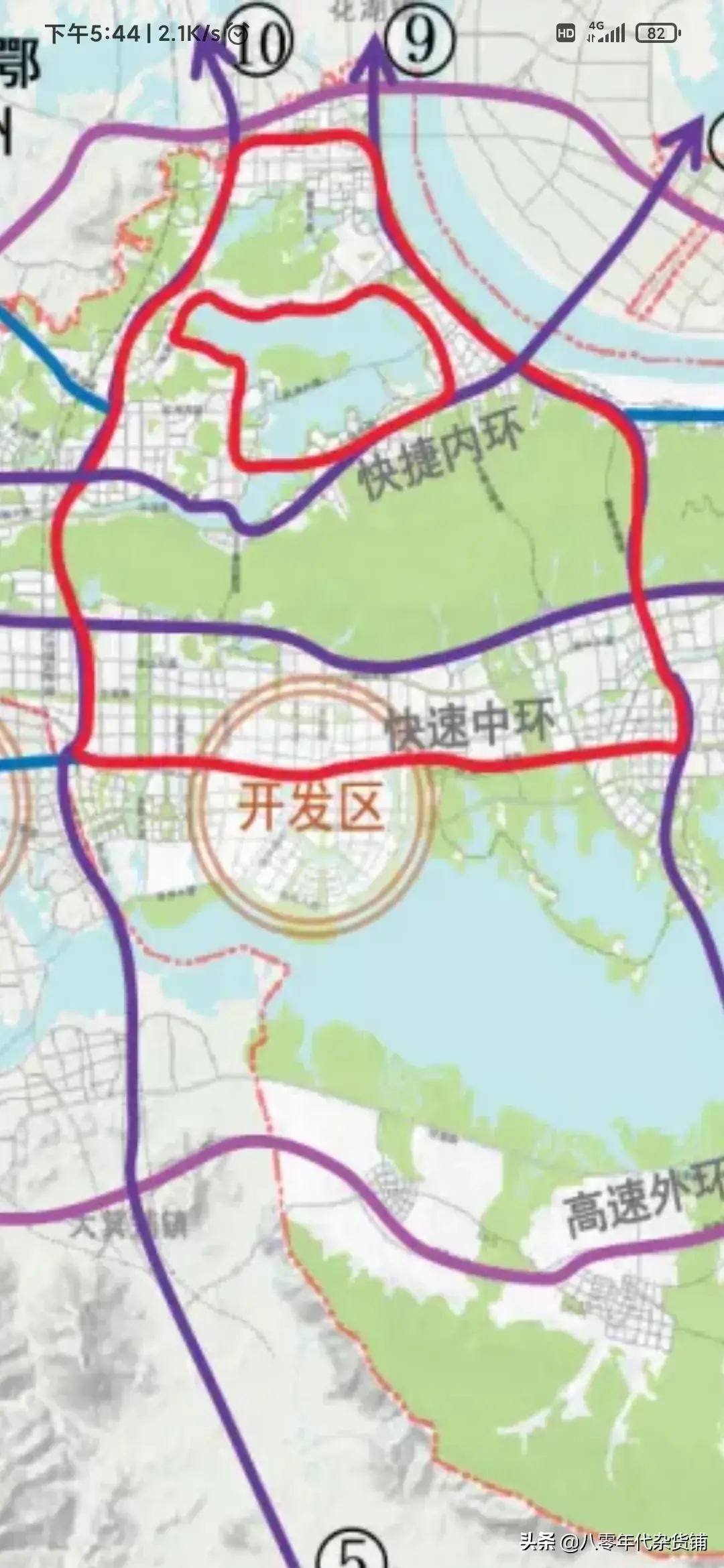 黄石未来城市规划,快速中环线决定黄石城市档次