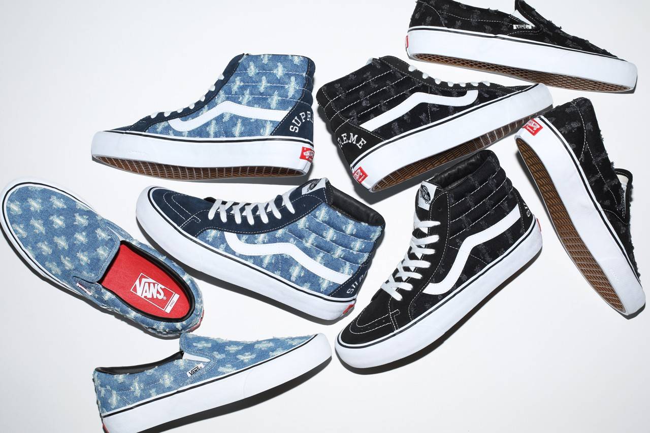 supreme x vans 1996~2020 联名历史回顾