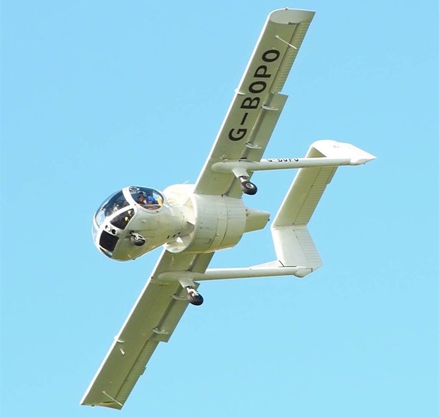 英国埃德利ea-7观察机,别看造型奇怪,性能很优秀