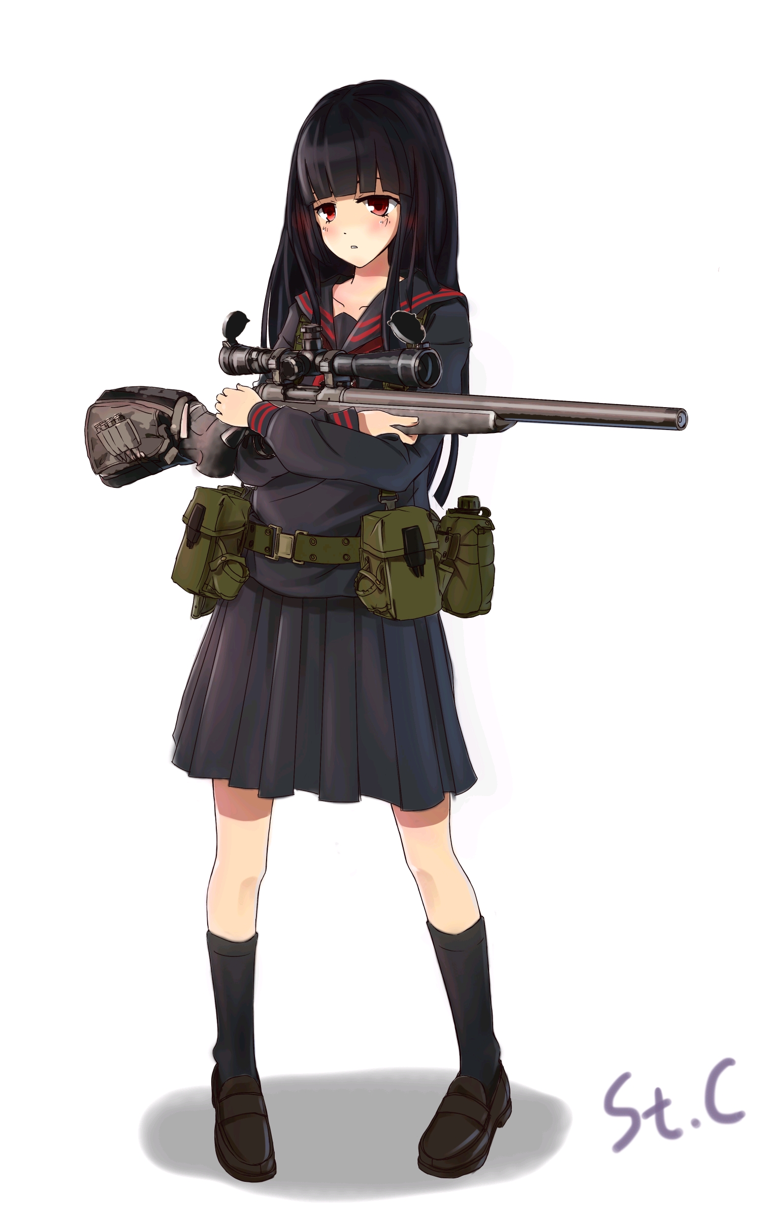 【p站】军事篇:战术少女(10)