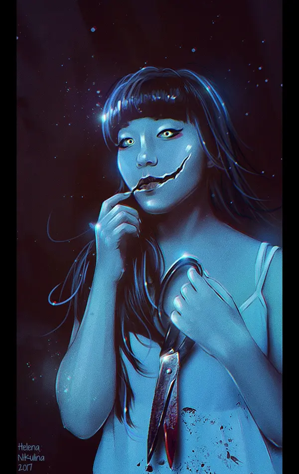 裂嘴妖怪——裂口女图集