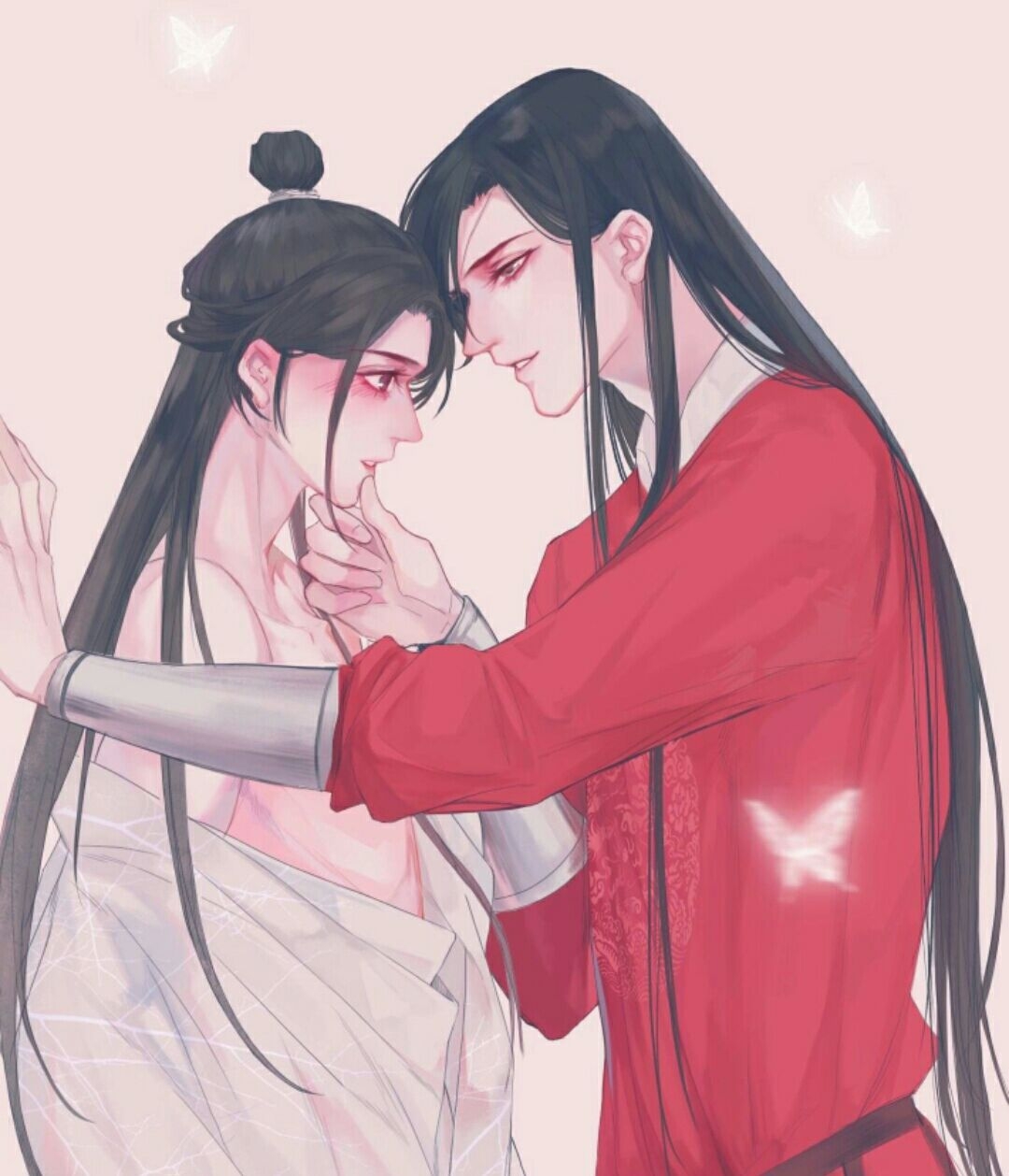 天官赐福5张图诠释了太子殿下和花城的相识相知中间太虐了