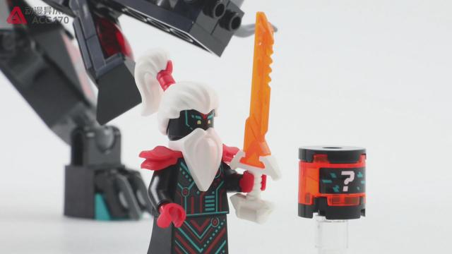 开箱速组 乐高积木 幻影忍者 71713 帝国神龙图文评测