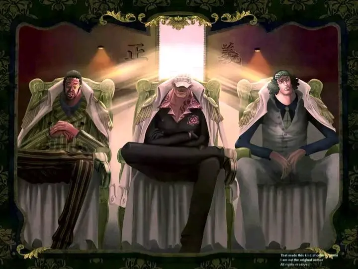 海贼王 元帅之争换成黄猿赤犬会怎样 海军大将被迫说出二人差距 哔哩哔哩