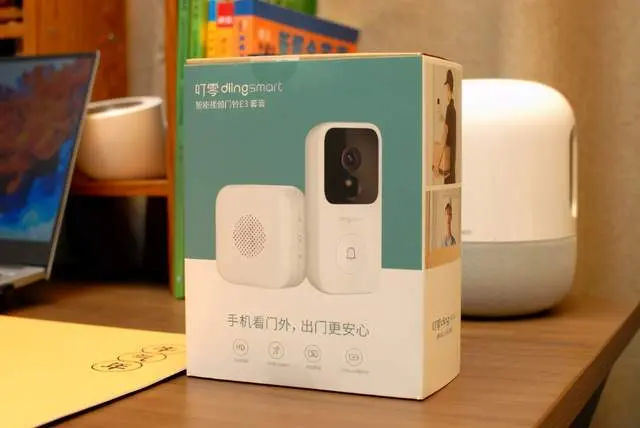 2k超清锂电可视门铃 春节看家安全又放心 叮零智能门铃e3 哔哩哔哩