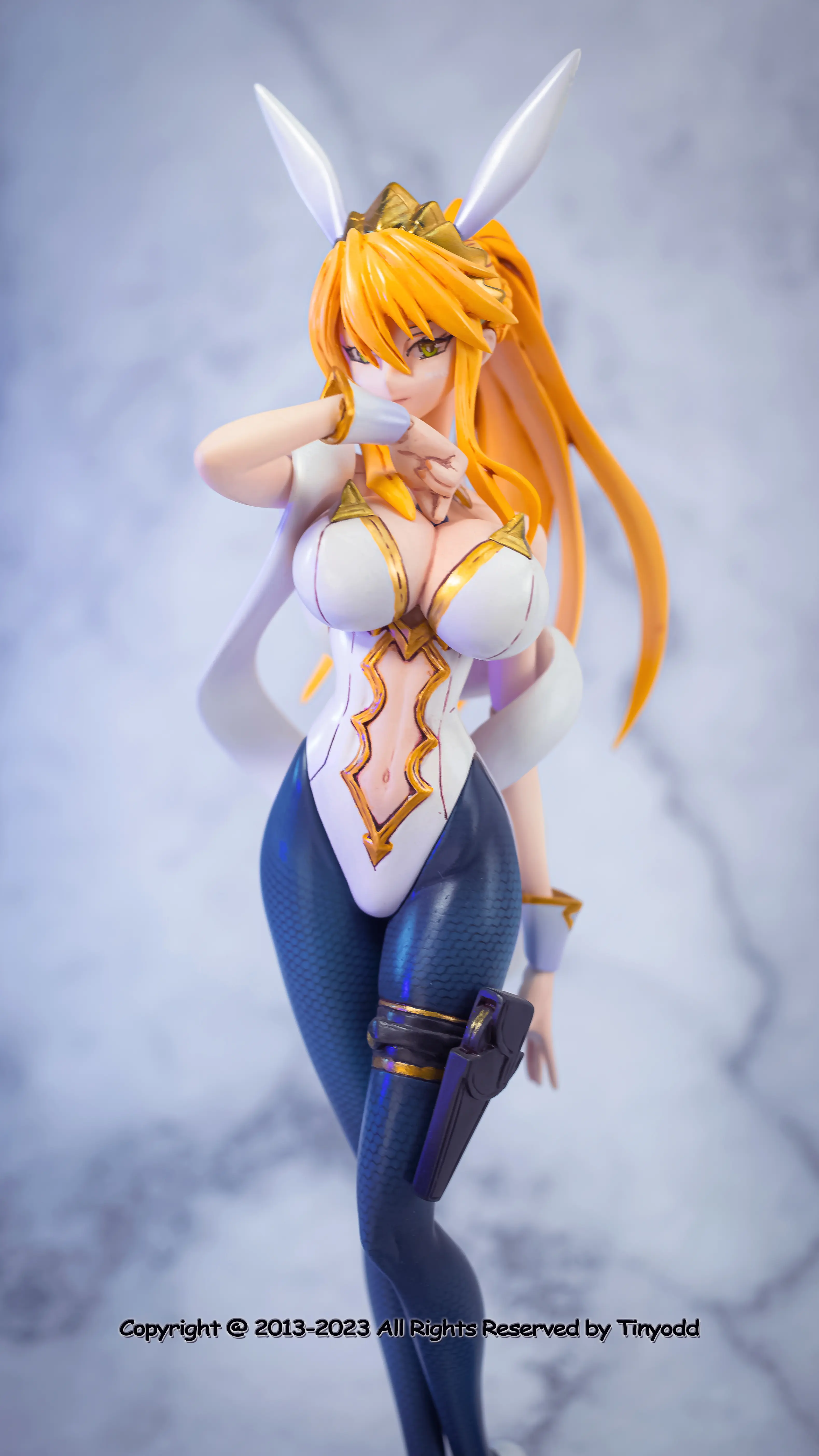 fate lancer saber兔女郎荷官1:7全gk完成品