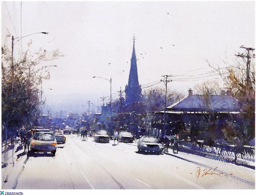 水彩画家joseph zbukvic约瑟夫作品集!(持续更新-第2期)