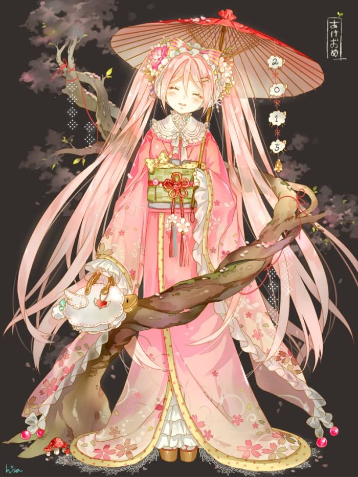 二次元新年壁纸