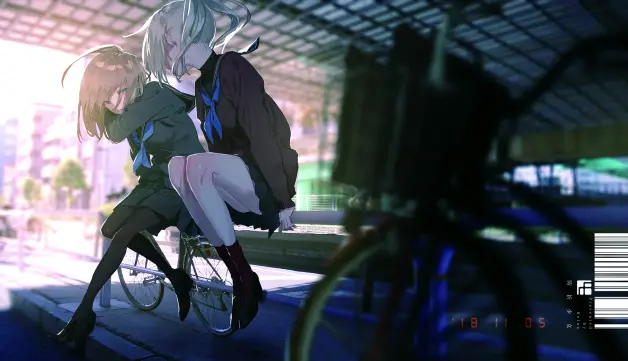 黑丝白丝 超好看的二次元壁纸 29 哔哩哔哩