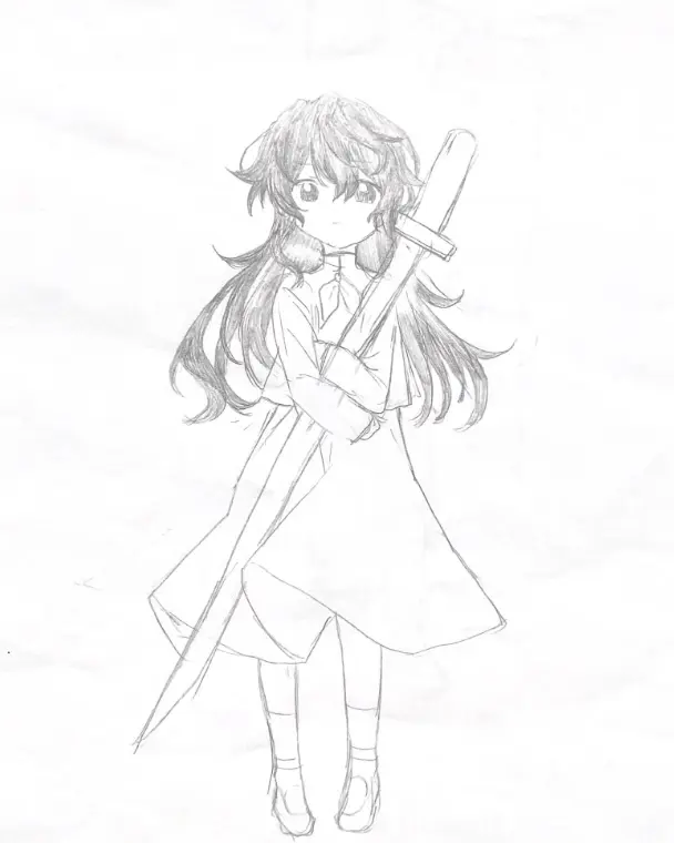 赤瞳中倒映着的