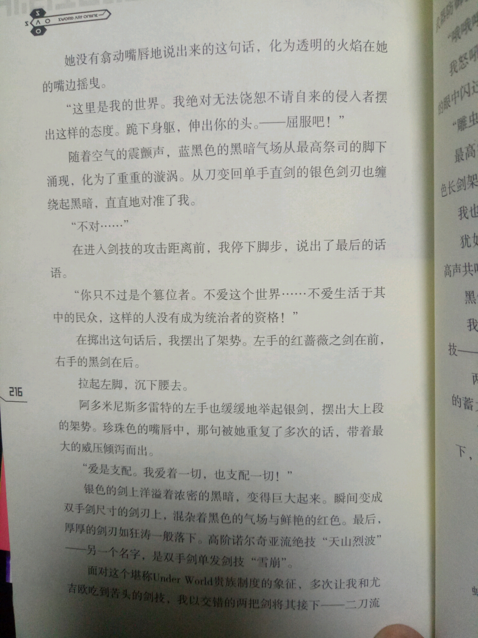 刀剑神域24集小说图片(其实就是剧透)