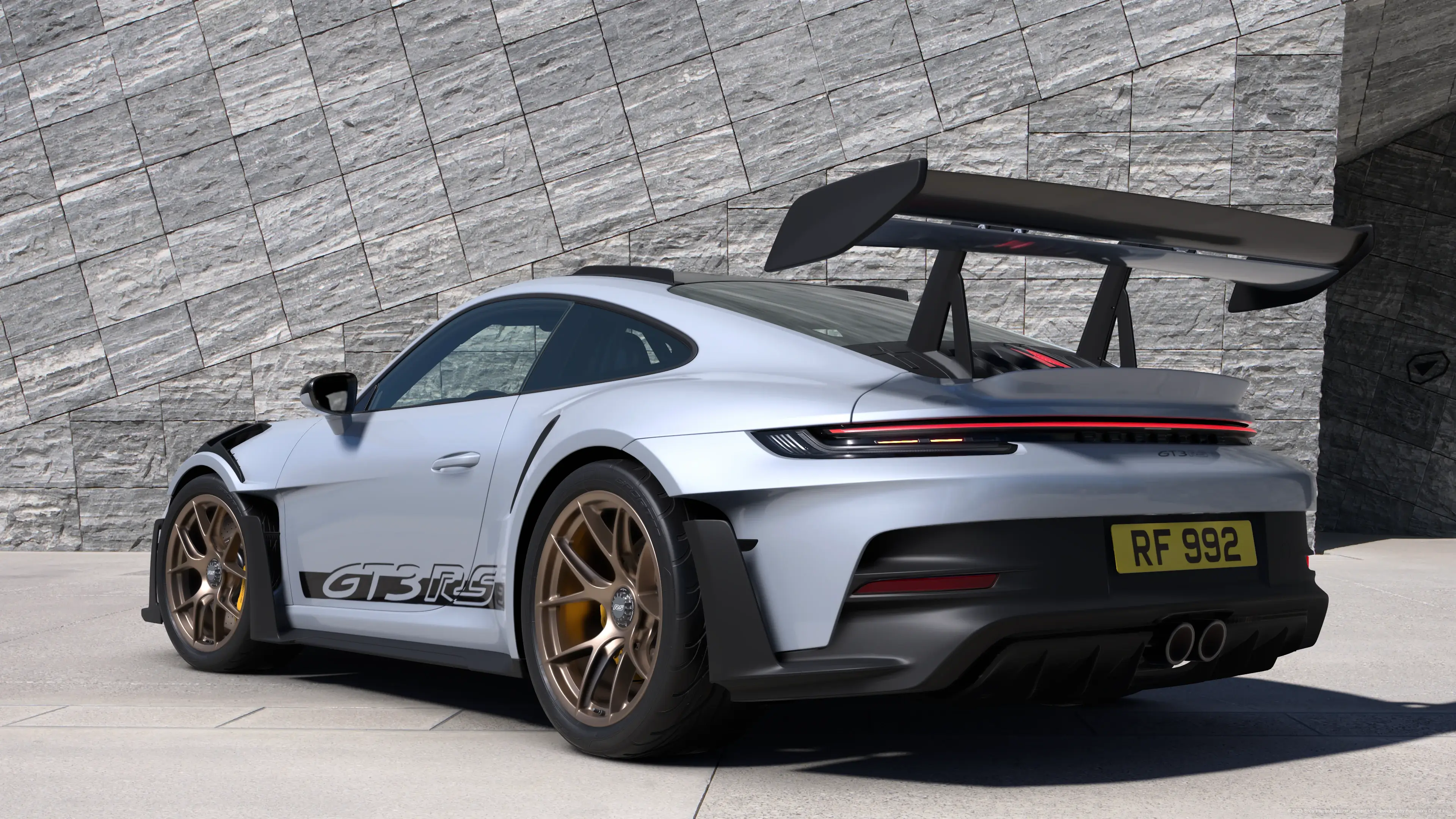 保时捷 911(992) gt3rs 4k壁纸(手机客户端可下载原图)