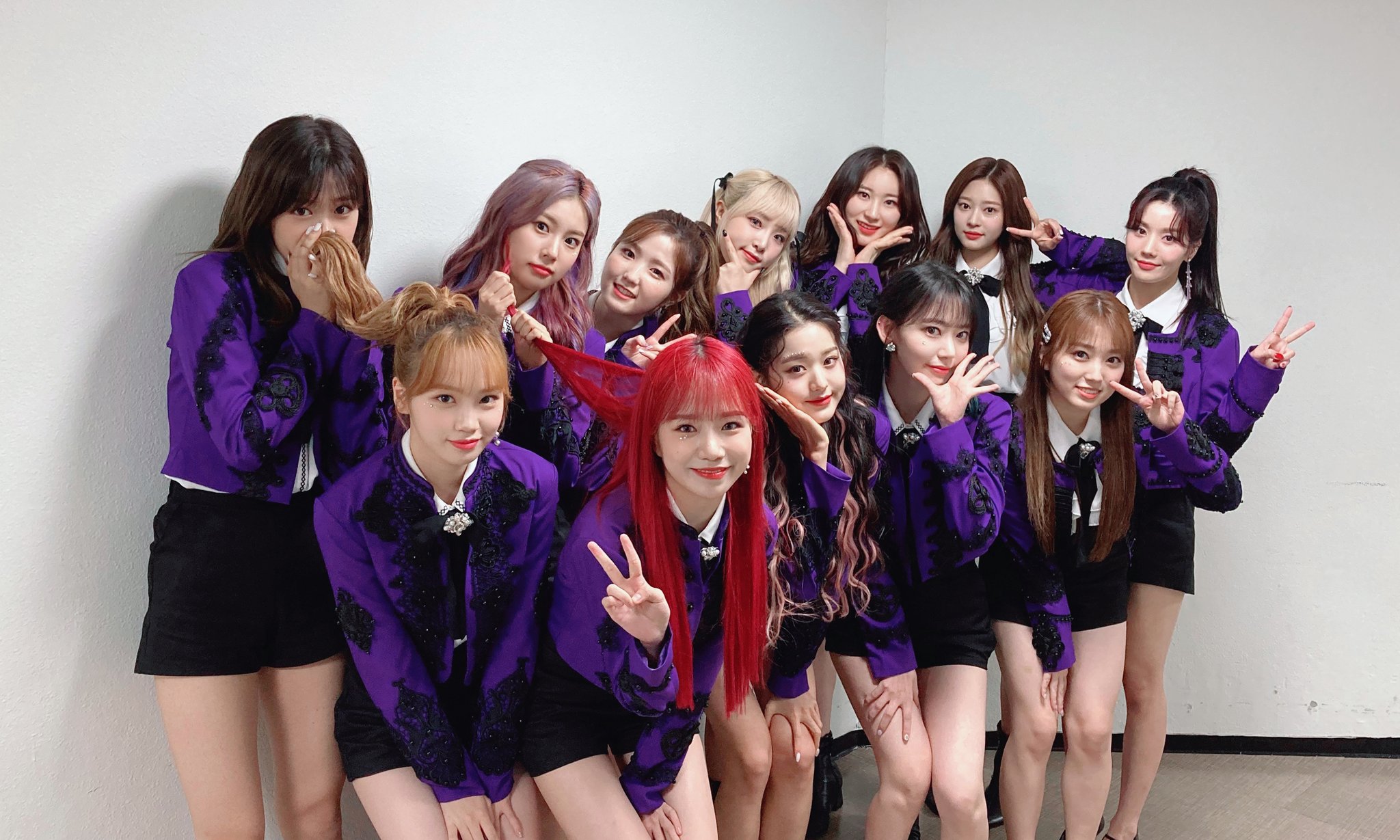 (日常系列85)20200703 iz*one官方上传的矮丸们日常相关照片