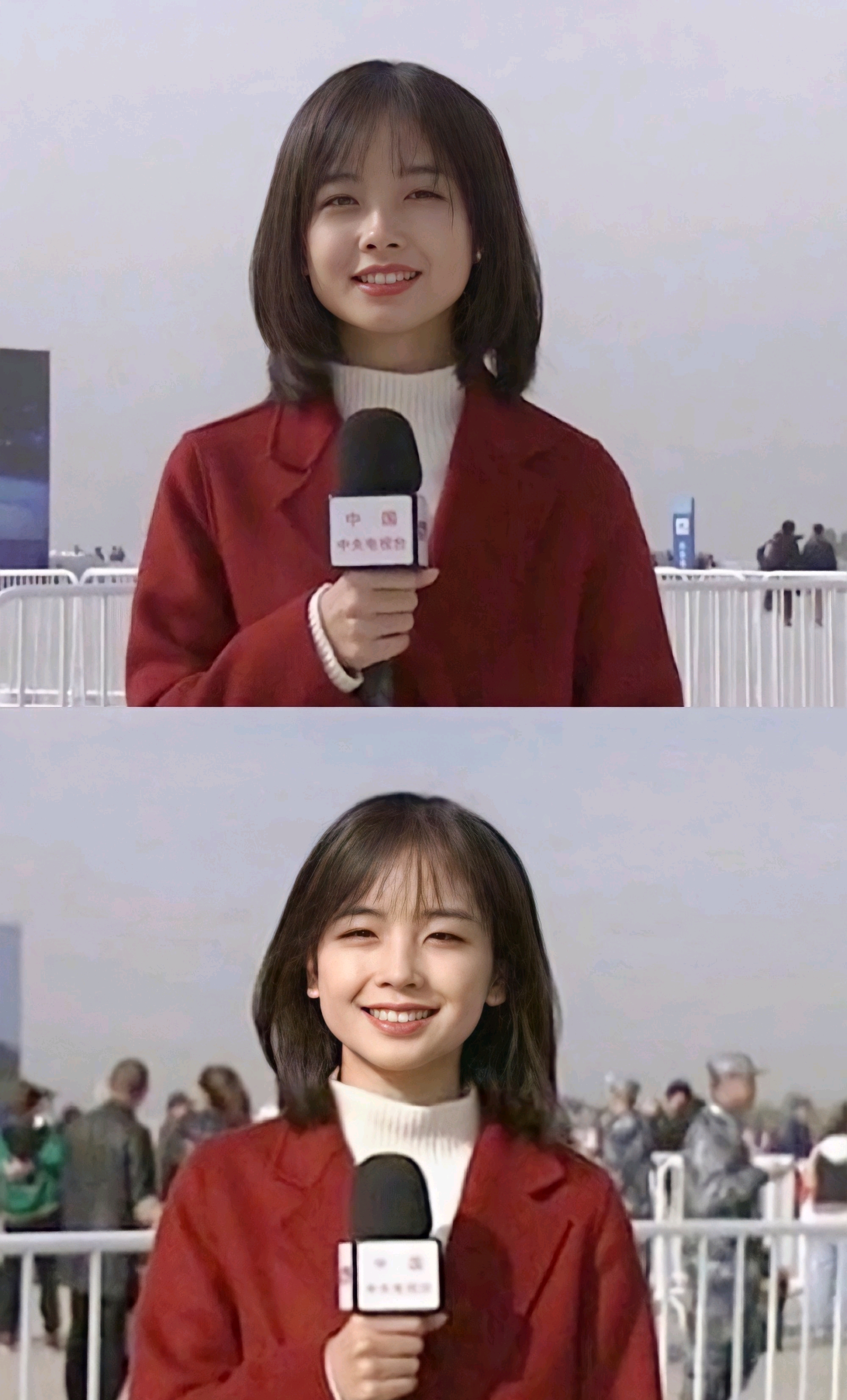 「王冰冰」央视最美女记者2