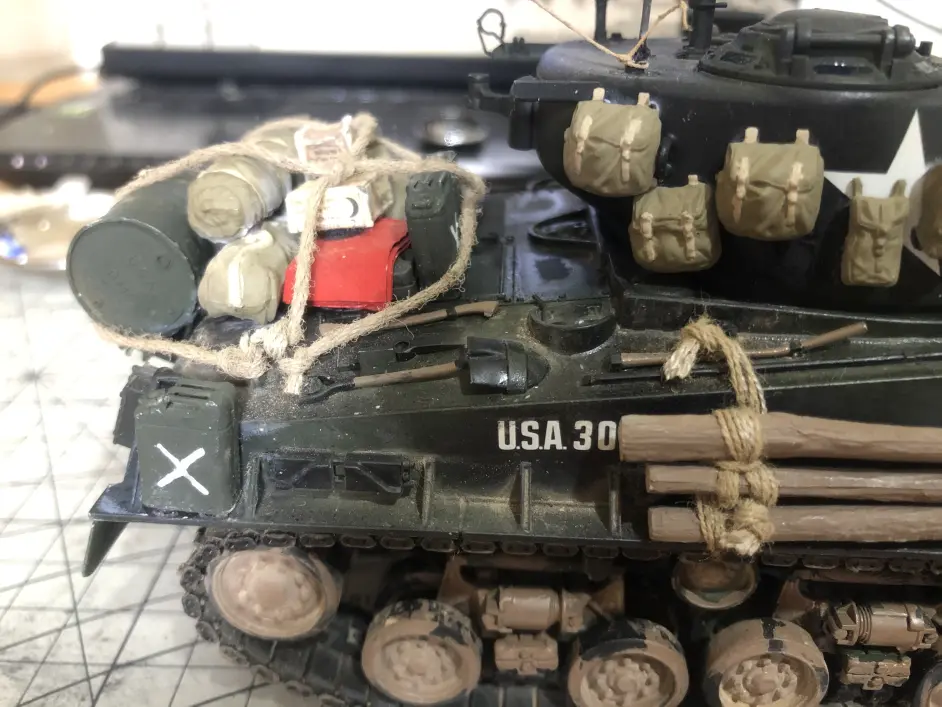 模型】谢尔曼M4A3E8--“狂怒” - 哔哩哔哩
