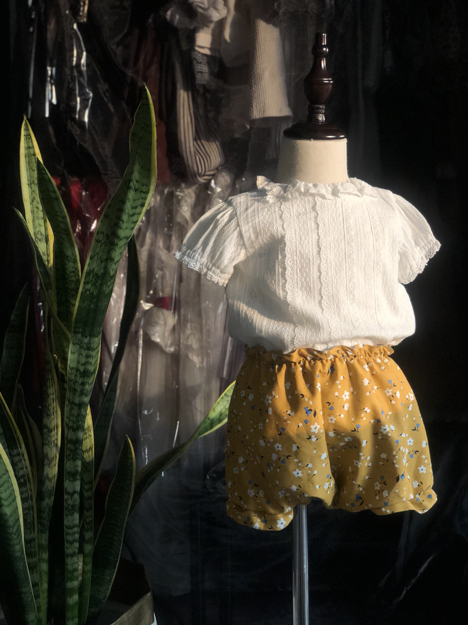 刚刚做好新鲜c出炉的南瓜裤