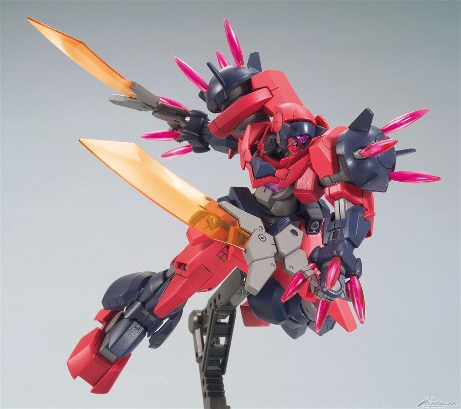 【hgbd】ogre gn-x 炽天使山鲁佐德 封绘 官图更新