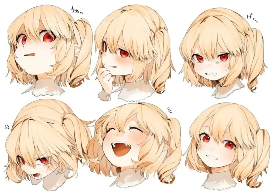 绘画参考 不对劲的少女表情素材合集 是我想歪了吗 哔哩哔哩 绘画参考 不对劲的少女表情素材合集 是我想歪了吗 哔哩哔哩