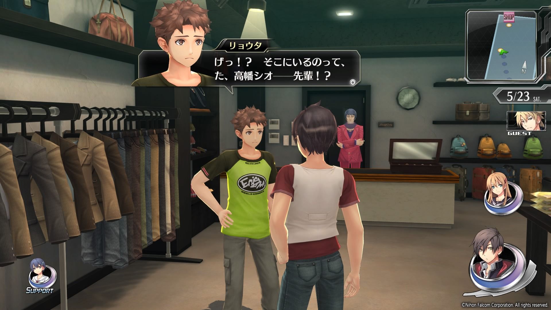 《东京Xanadu》伊吹辽太为什么跟高幡不熟？ 哔哩哔哩