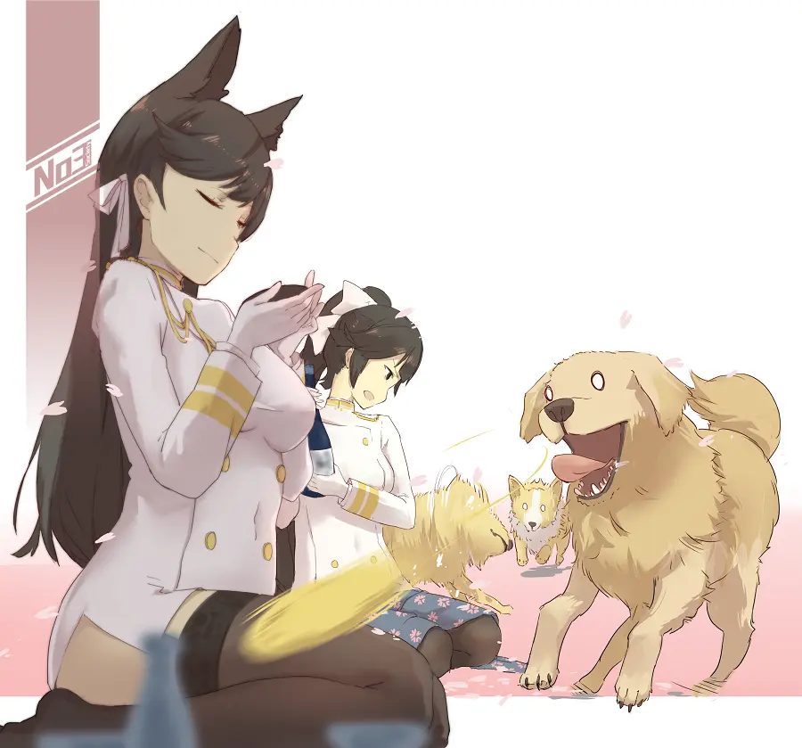 又到了每周一更的時間啦 今天主菜是 碧藍航線的愛宕 哔哩哔哩