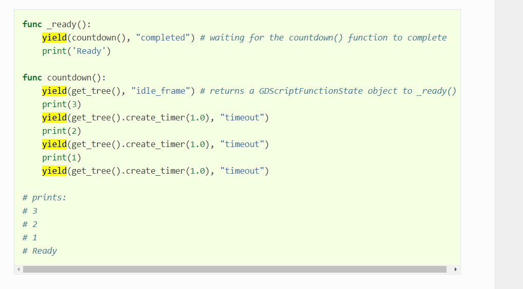 [godot个人学习笔记]yield的用法理解 哔哩哔哩