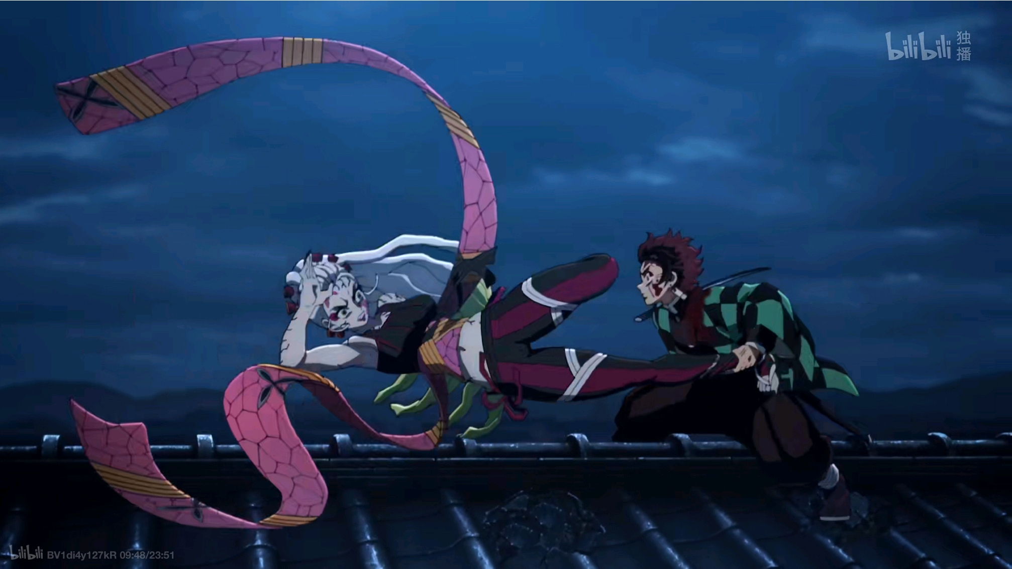 鬼滅の刃堕姫】鬼滅の刃 ufotable B2 ポスター 妓夫太郎 堕姫