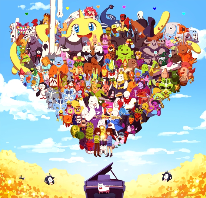 undertale精美同人图