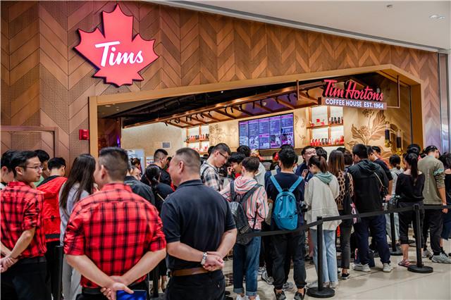 北美传奇咖啡馆tims coffee house郑州首店盛大揭幕