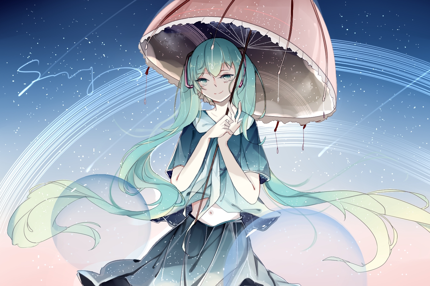 p站美图分享初音