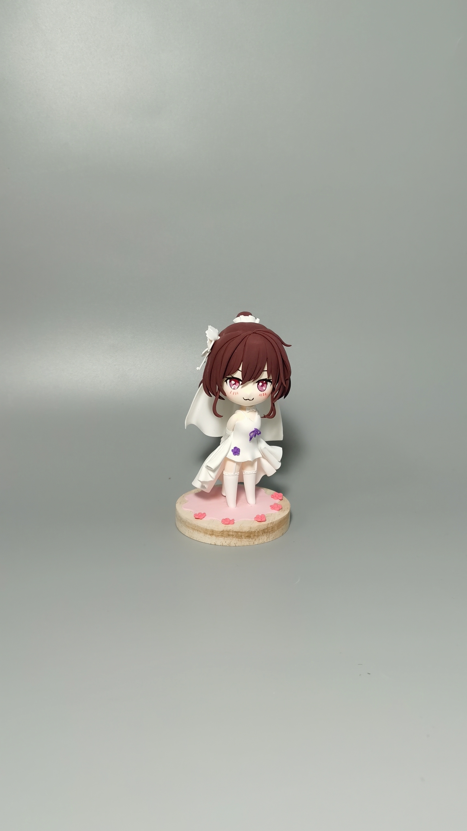 樱瞳花嫁娘q版粘土人