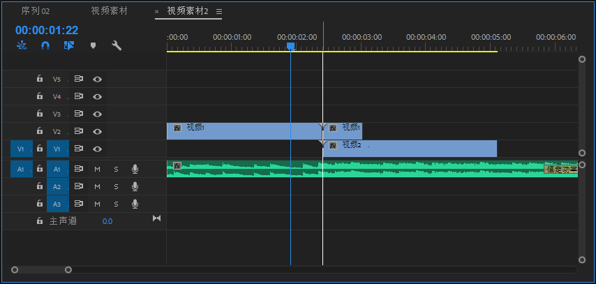 Pr剪辑十大视频转场之一-亮度键转场