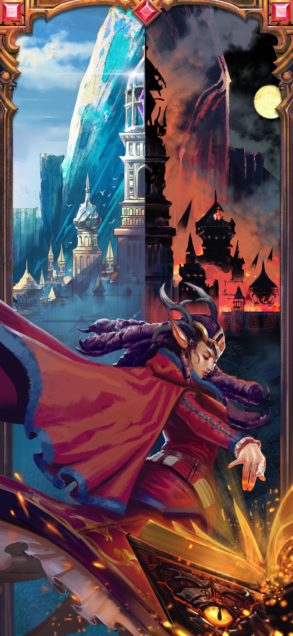 虚荣背景故事(吉提亚内战篇):第二章 金灯莱拉 Ⅰ(搬运)