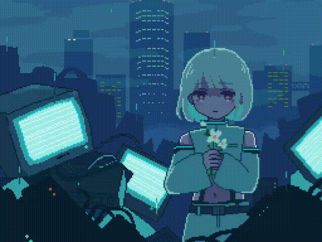 像素艺术/pixel art——极简主义的浪漫 - 哔哩哔哩