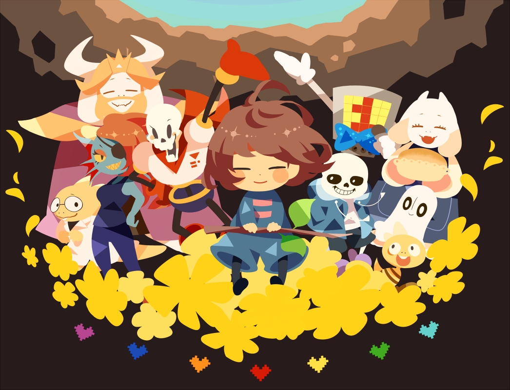 undertale 精美同人图