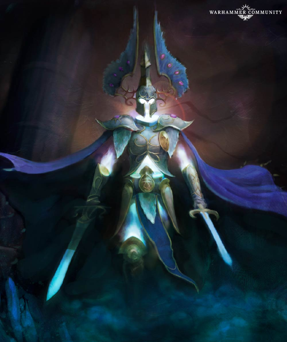 战锤西格玛时代aoslumineth光精灵牛精灵艺术设计访谈