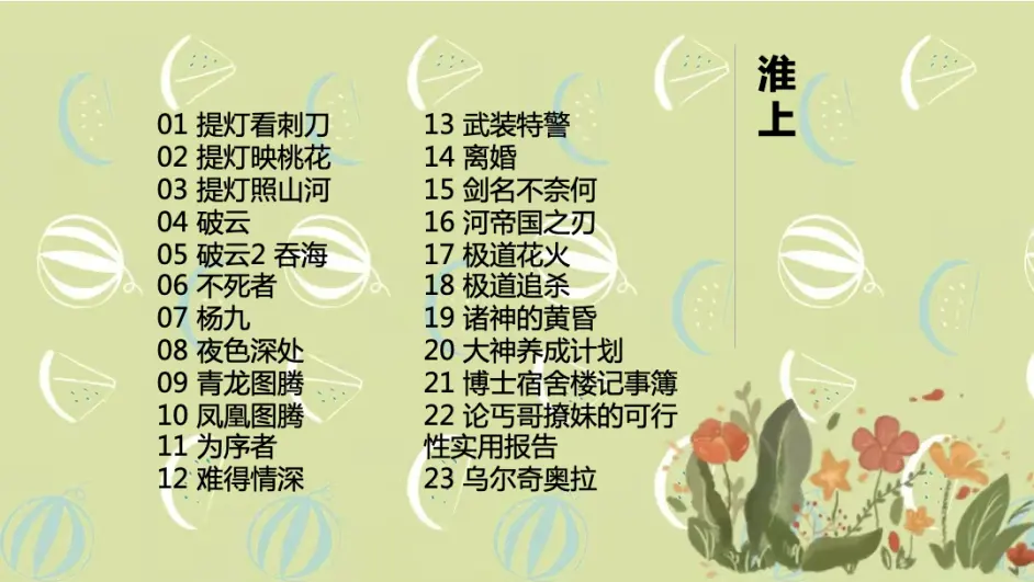 淮上 小说合集23本无删减 破云 吞海 提灯三部曲等 刑侦高干 喜欢三连哦 哔哩哔哩