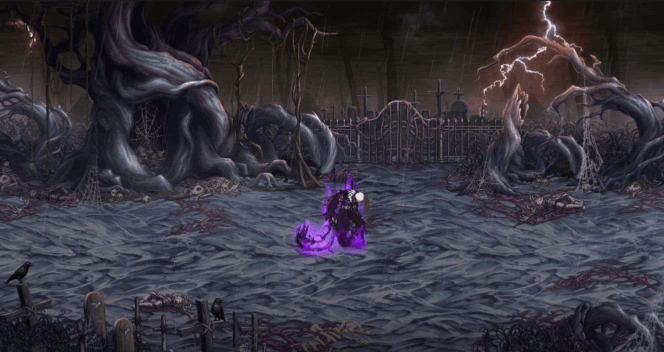 黑鸦之境地图与怪物制作笔记1德洛斯矿山外围