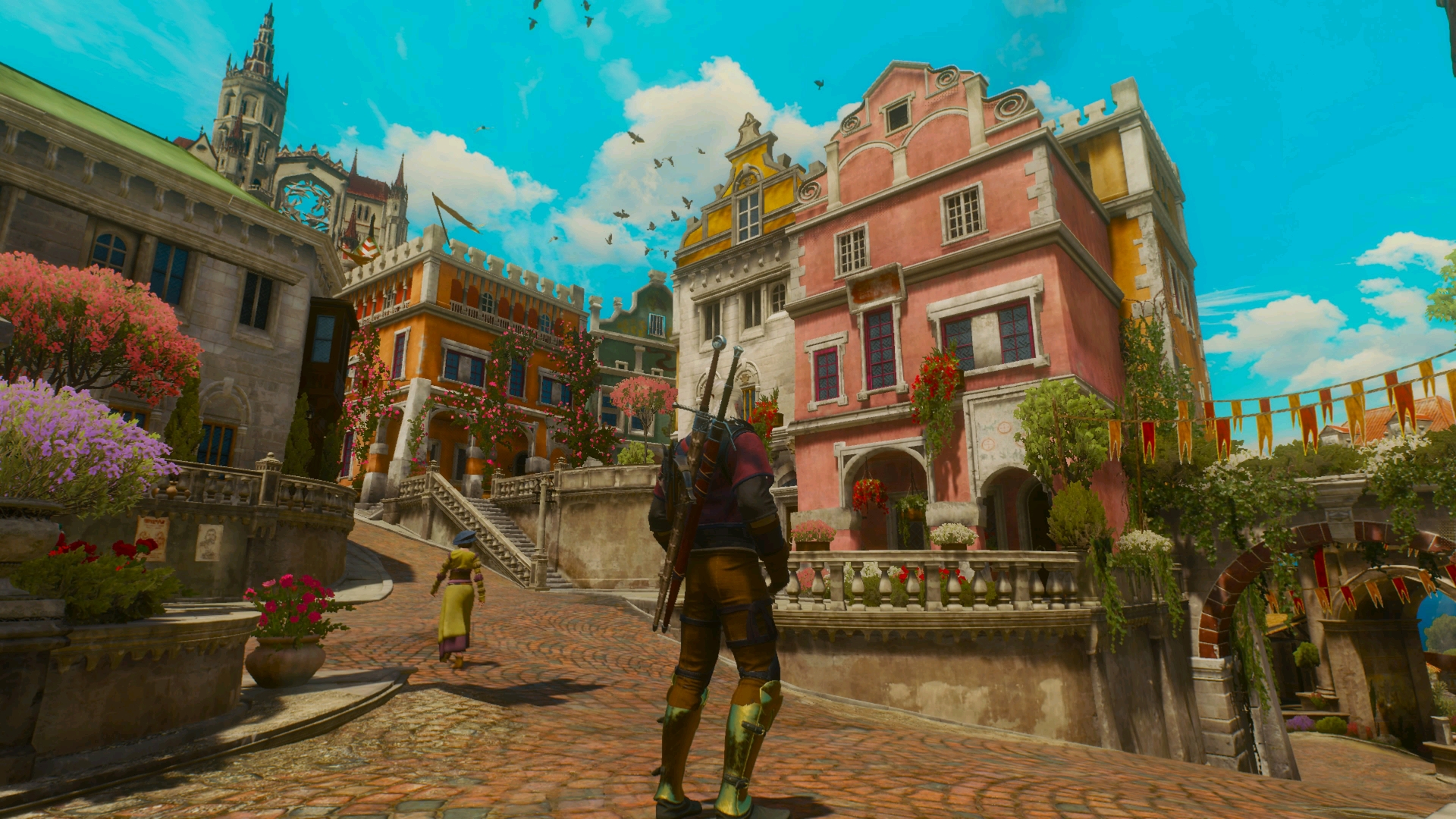 游戏 单机游戏 巫师世界美如画了!