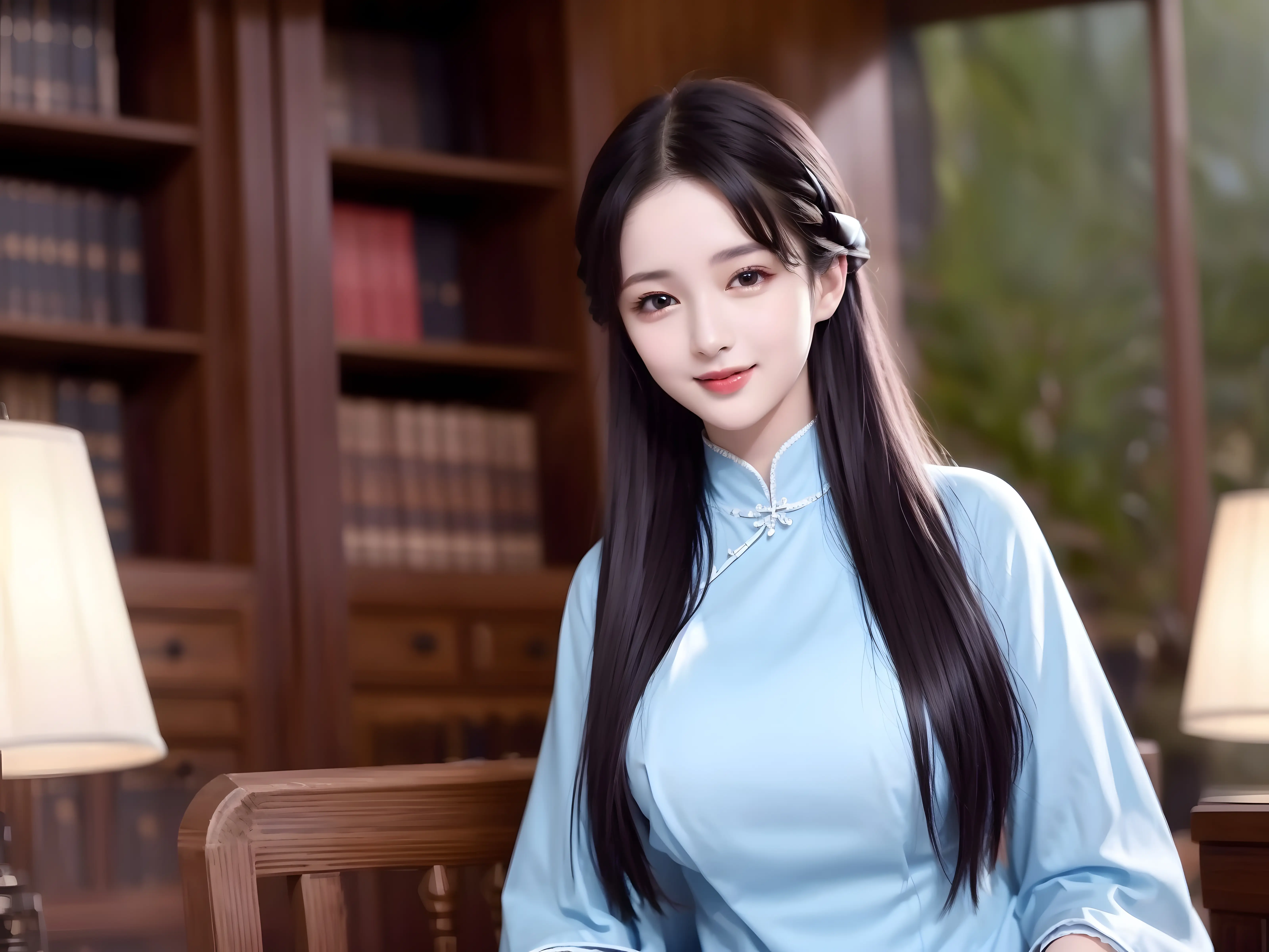 民国风美女怀旧服装高清ai绘画壁纸手机电脑高清壁纸 图集动漫二次元