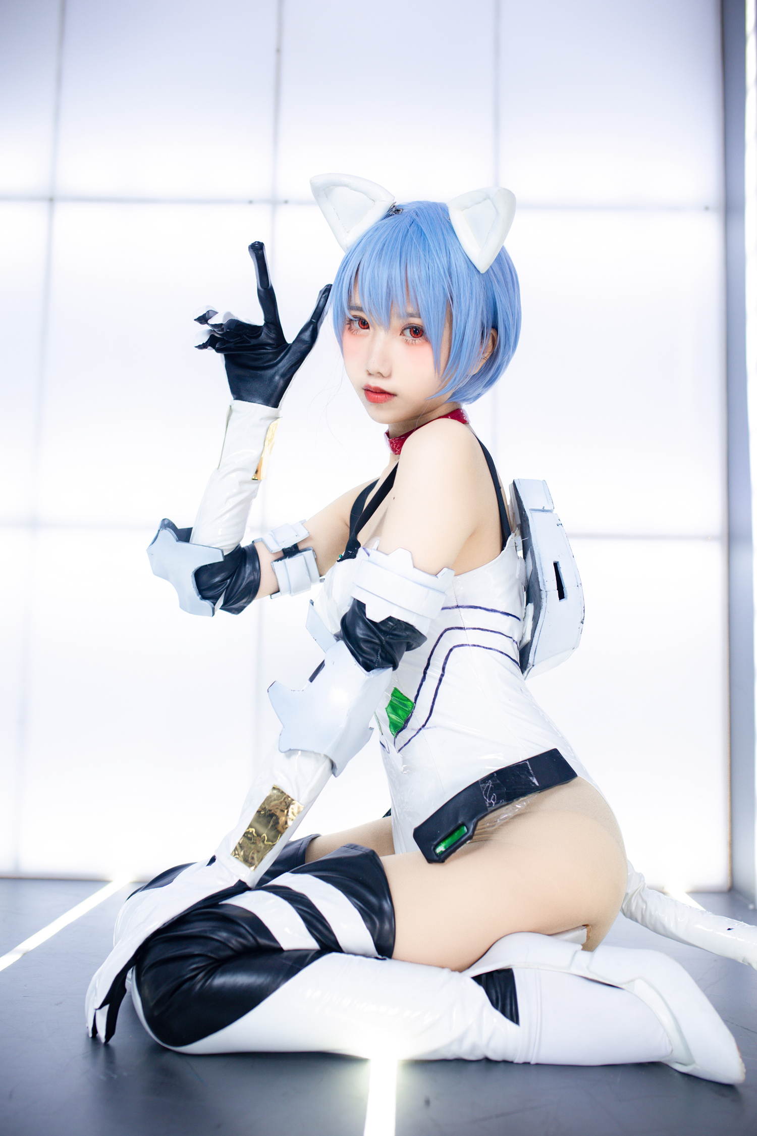 果咩酱W绫波丽cosplay6