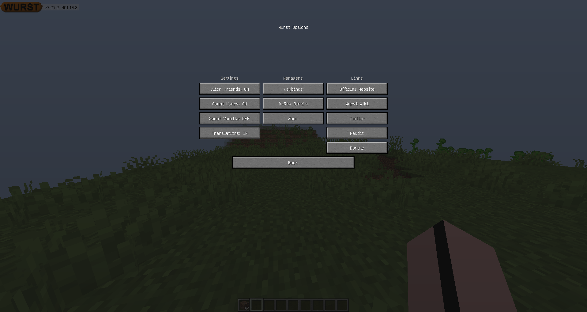 Minecraft 1 19 2wurst 7 27 2 