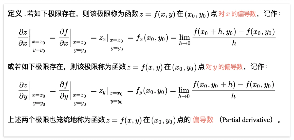如何理解偏导数与全微分(图文版) - 哔哩哔哩