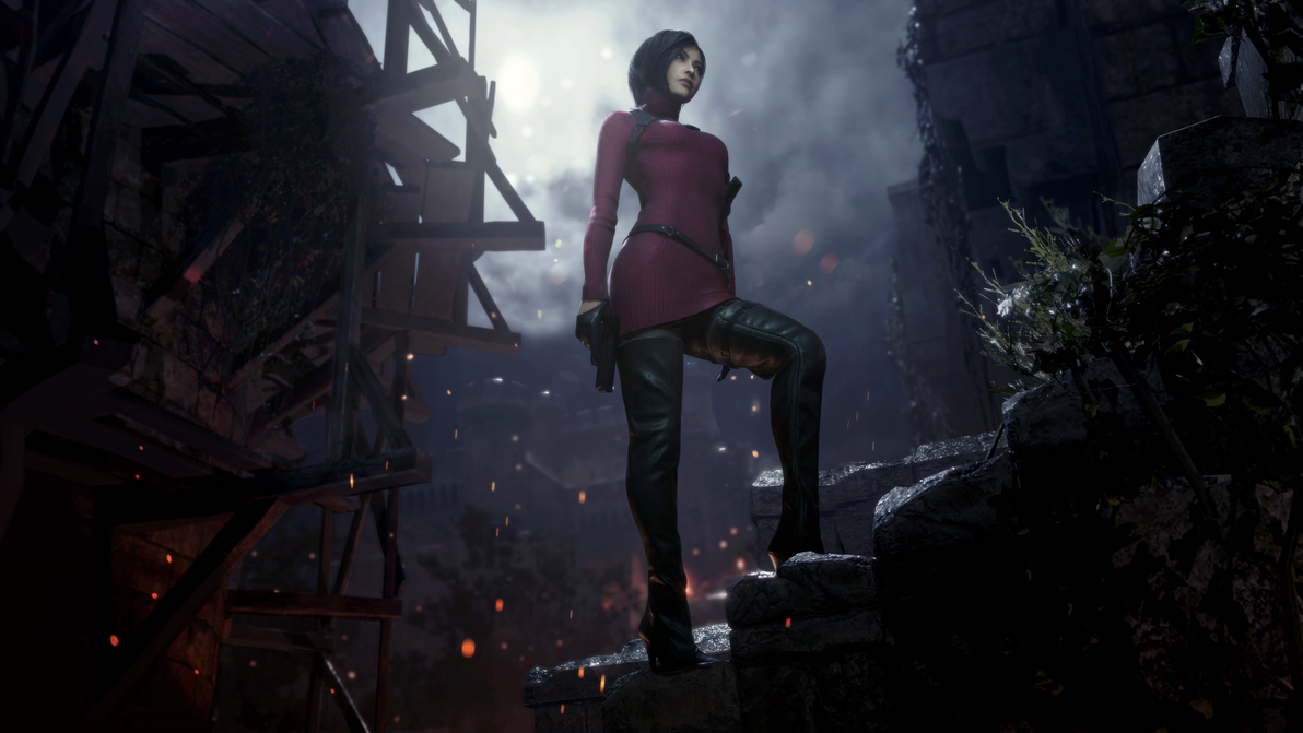 艾达·王(Ada Wong)| 4K 5K 8K | 16:9 16:10 21:9 | 平板 电脑 手机 | 精美壁纸 - 哔哩哔哩