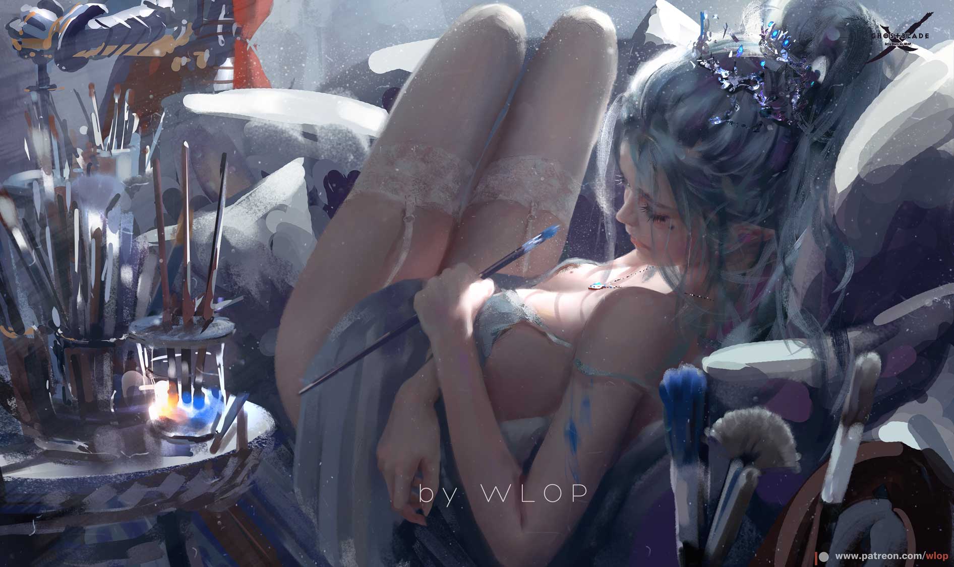 P站美图欣赏10：wlop 2188232