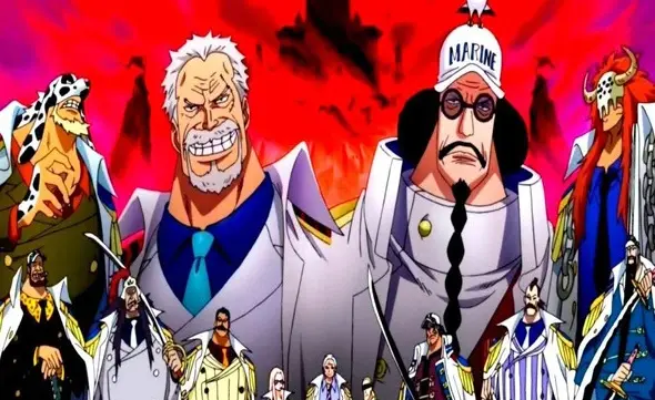 海贼王 谁说世界政府不敌海贼 人家分明是碾压好吗 太恐怖了 哔哩哔哩