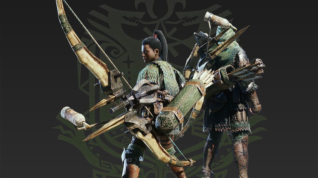 怪物猎人世界 Pc版5 0全武器配装 弓篇 素材弓 哔哩哔哩