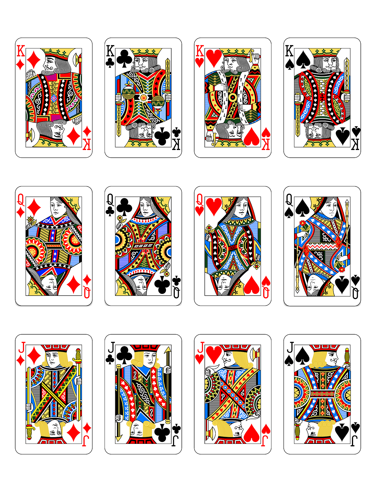 扑克牌设计|平面|图案|lleeehiii - 原创作品 - 站酷 (ZCOOL)