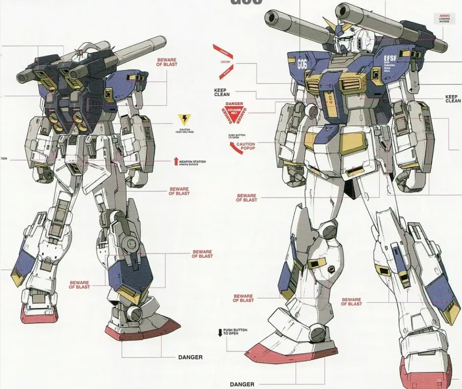 Rx 78 6 Mudrock Gundam 高达六号机 哔哩哔哩